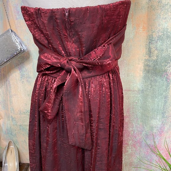 📌 Teeze  Me Burgundy Homecoming Party Cocktail Semi Formal Dress - Picture 4 of 14